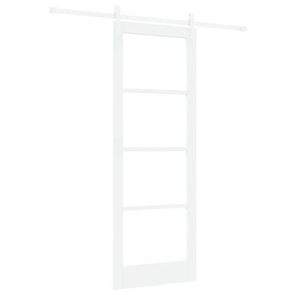Sliding Door ORKDAL White 78 x 211 cm Solid Pine wood