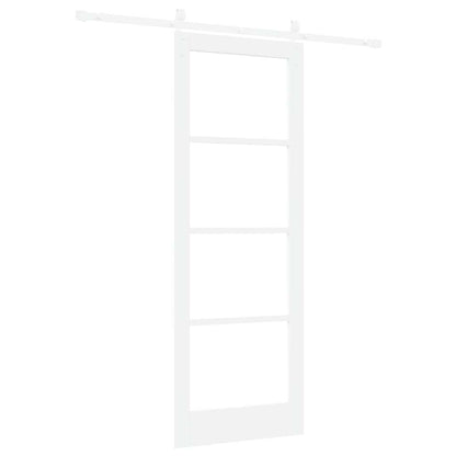 Sliding Door ORKDAL White 78 x 211 cm Solid Pine wood