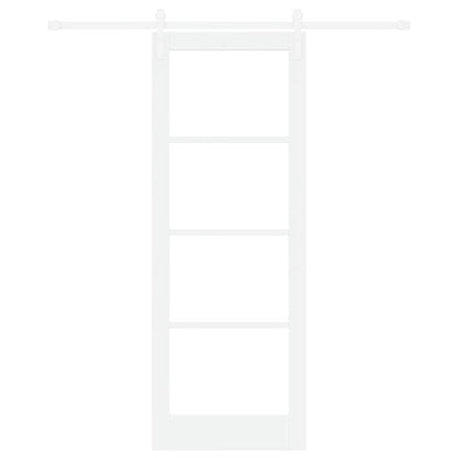 Sliding Door ORKDAL White 78 x 211 cm Solid Pine wood