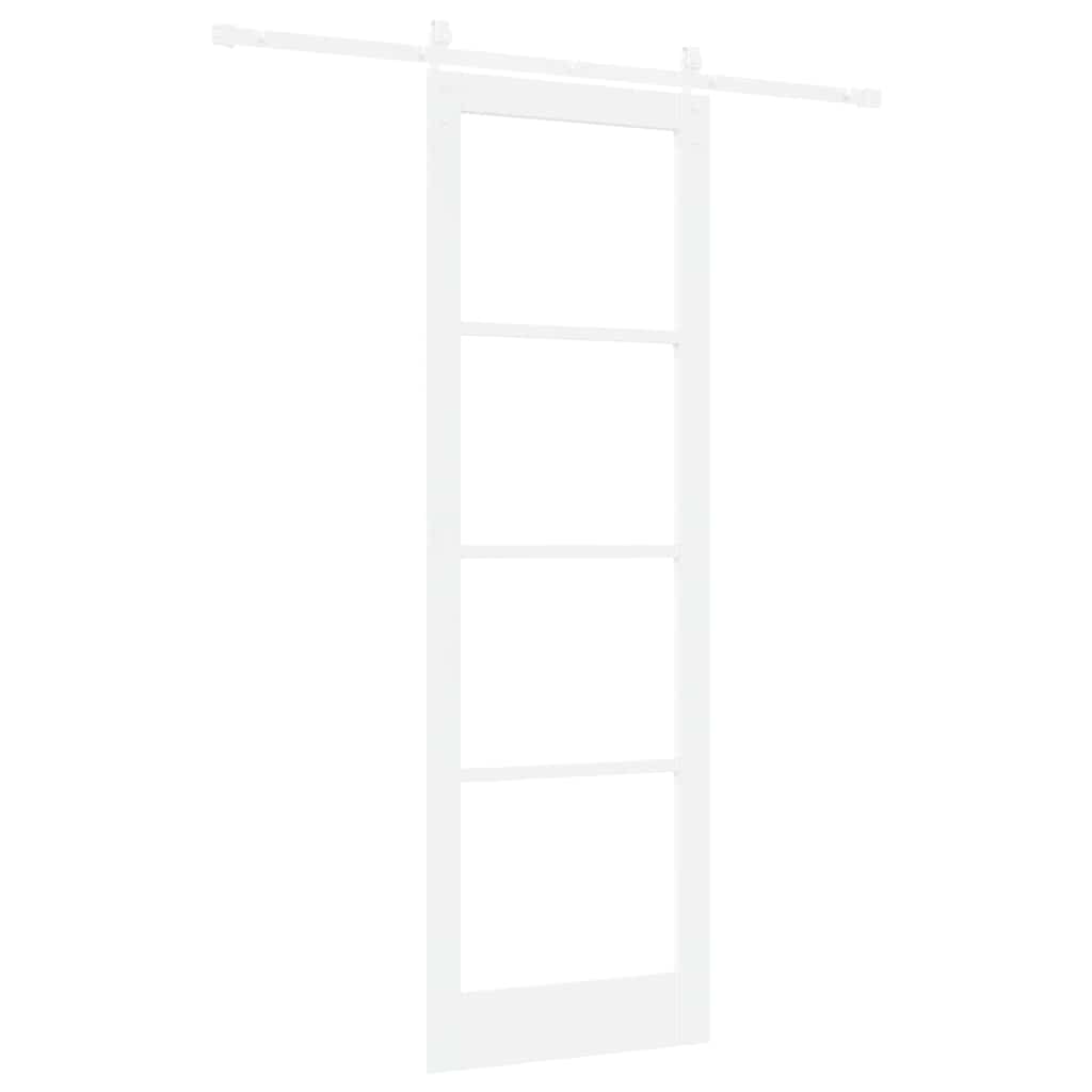 Sliding Door ORKDAL White 78 x 232 cm Solid Pine wood