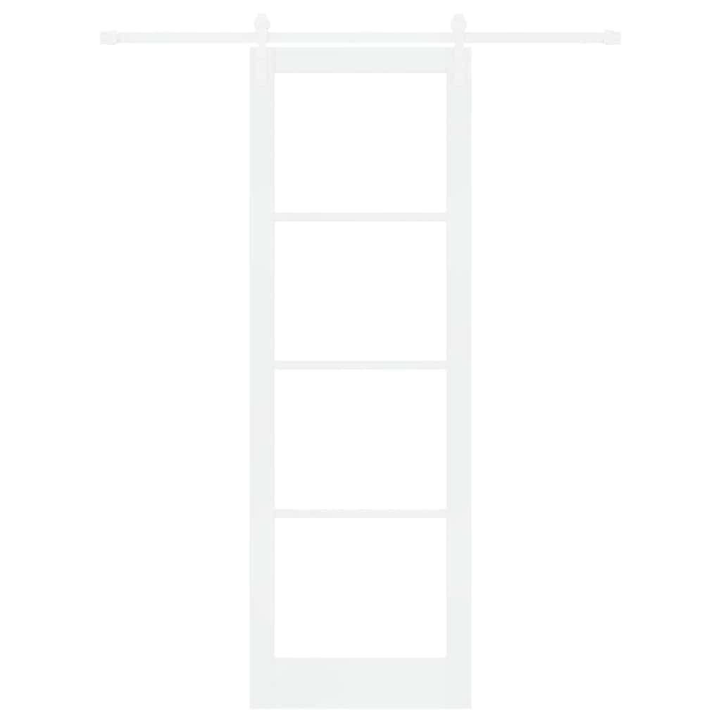 Sliding Door ORKDAL White 78 x 232 cm Solid Pine wood