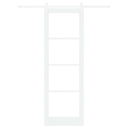 Sliding Door ORKDAL White 78 x 232 cm Solid Pine wood