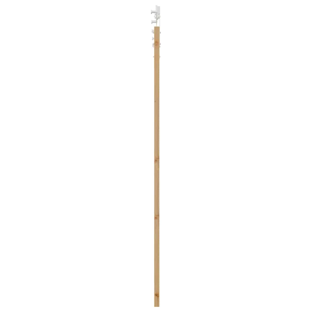 Sliding Door ORKDAL Brown 83 x 202 cm Solid Pine wood
