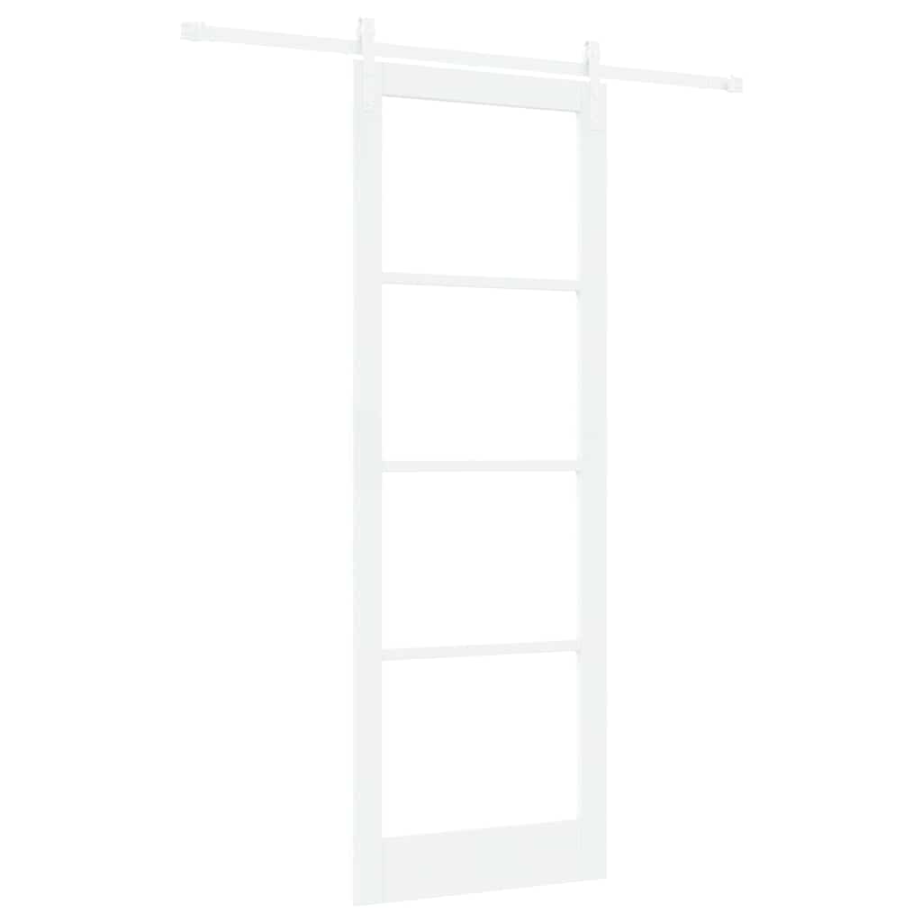 Sliding Door ORKDAL White 83 x 232 cm Solid Pine wood