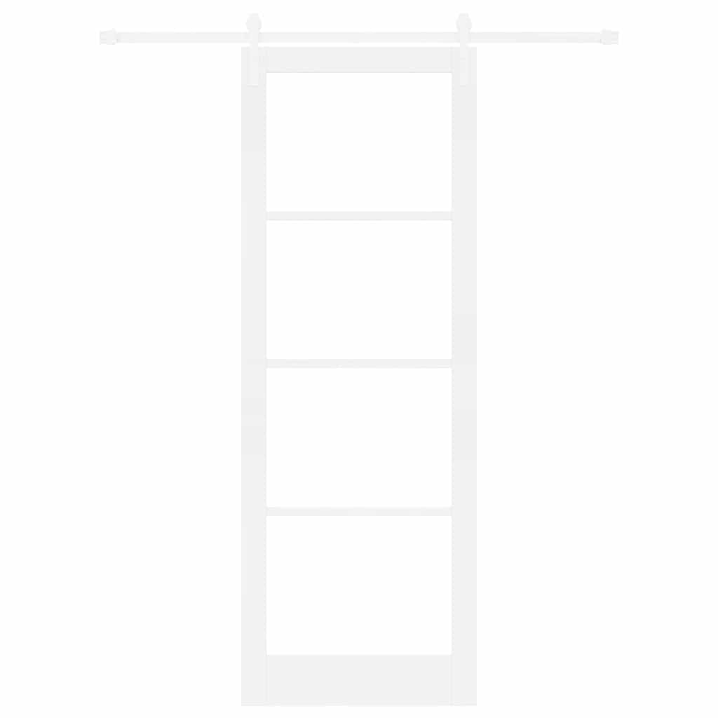 Sliding Door ORKDAL White 83 x 232 cm Solid Pine wood