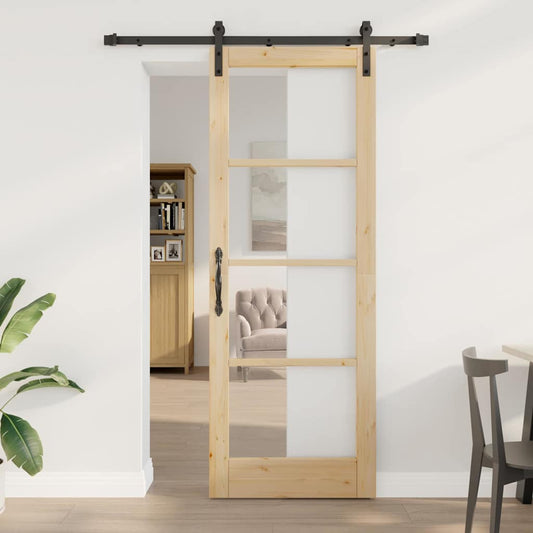Sliding Door Other ORKDAL Brown 78 x 211 cm