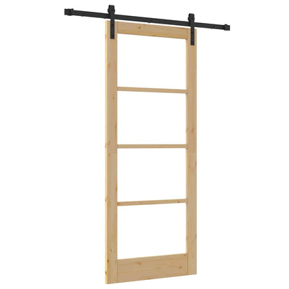 Sliding Door Other ORKDAL Brown 83 x 202 cm
