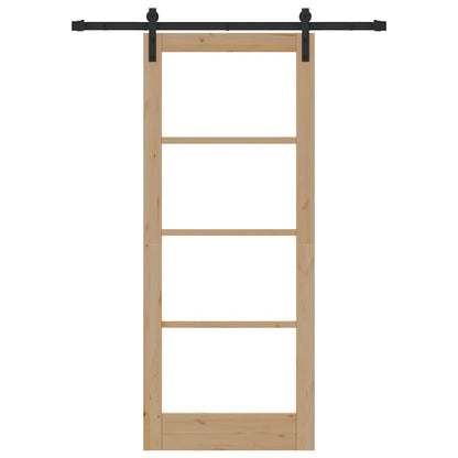 Sliding Door Other ORKDAL Brown 83 x 202 cm