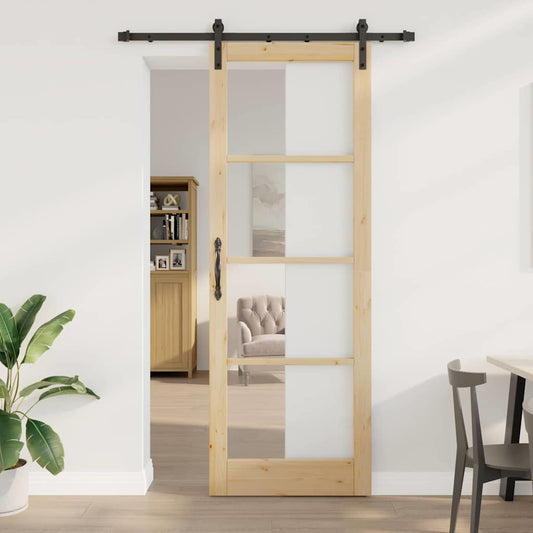 Sliding Door Other ORKDAL Brown 83 x 232 cm