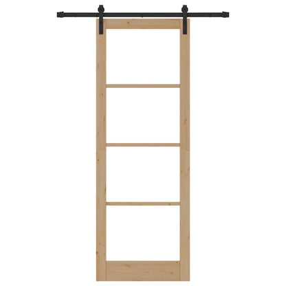 Sliding Door Other ORKDAL Brown 83 x 232 cm