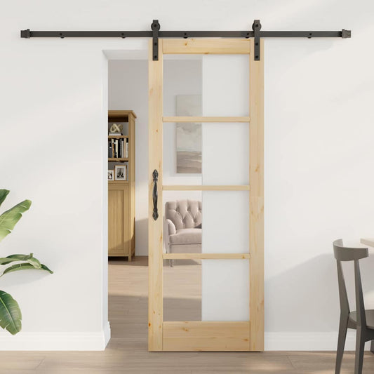 Sliding Door Other ORKDAL Brown 73.5 x 198.5 cm