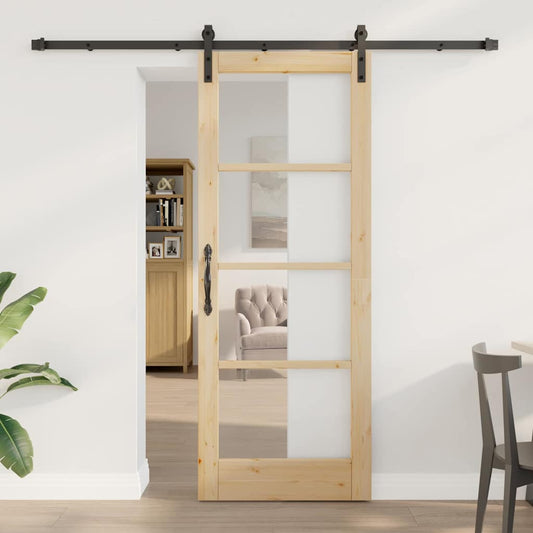 Sliding Door Other ORKDAL Brown 78 x 202 cm