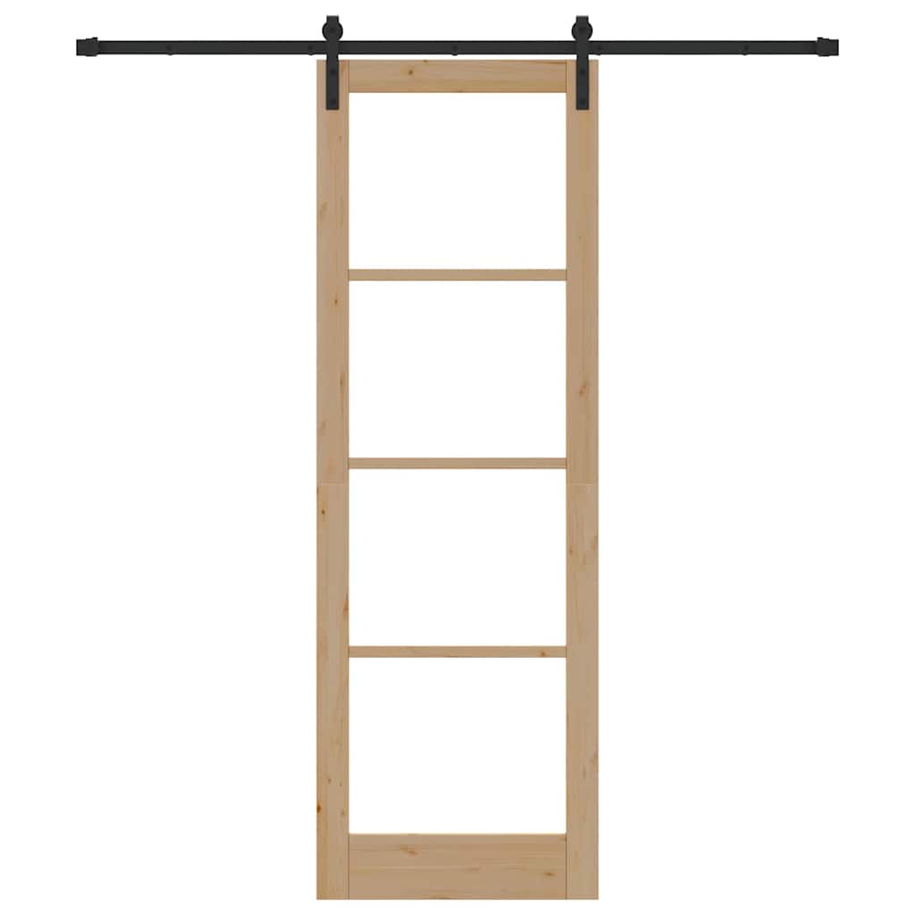 Sliding Door Other ORKDAL Brown 78 x 232 cm Wood and metal