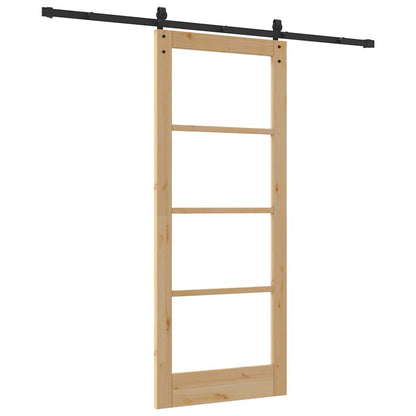 Sliding Door Other ORKDAL Brown 83 x 202 cm