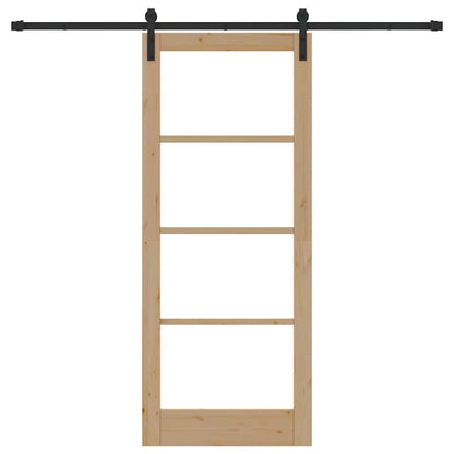 Sliding Door Other ORKDAL Brown 83 x 202 cm