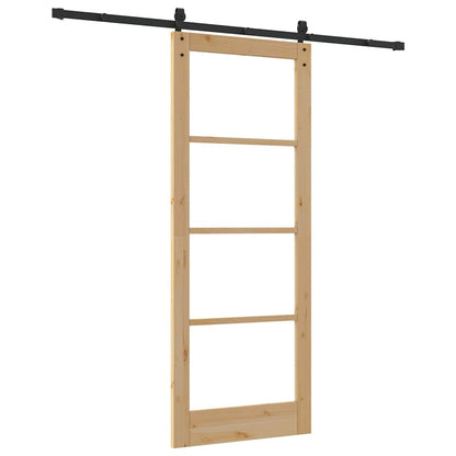 Sliding Door Other ORKDAL Brown 83 x 211 cm