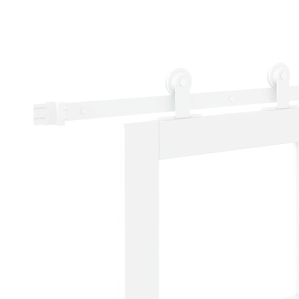 Sliding Door Manual ORKDAL White 73.5 x 198.5 cm Wood and metal