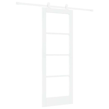 Sliding Door Manual ORKDAL White 73.5 x 198.5 cm Wood and metal