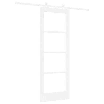 Sliding Door Manual ORKDAL White 73.5 x 198.5 cm Wood and metal
