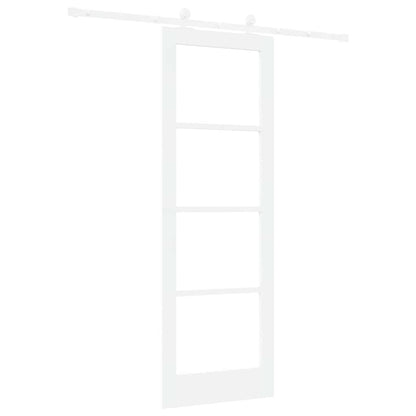Sliding Door Manual ORKDAL White 73.5 x 211 cm Wood and metal