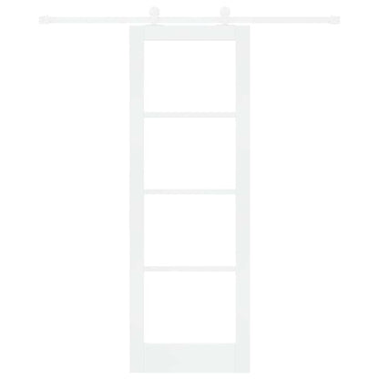 Sliding Door Manual ORKDAL White 73.5 x 211 cm Wood and metal