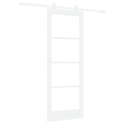 Sliding Door Manual ORKDAL White 78 x 202 cm Wood and metal