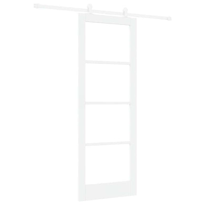 Sliding Door Manual ORKDAL White 78 x 211 cm Wood and metal