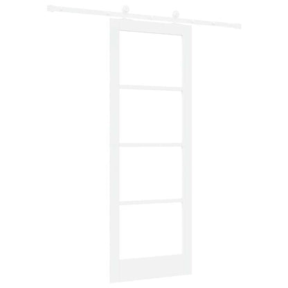 Sliding Door Manual ORKDAL White 78 x 211 cm Wood and metal