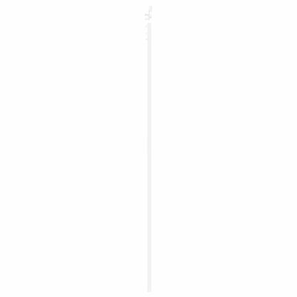 Sliding Door Manual ORKDAL White 83 x 232 cm Wood and metal