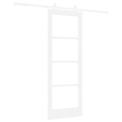 Sliding Door Manual ORKDAL White 73.5 x 198.5 cm Wood and metal