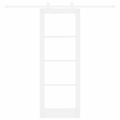 Sliding Door Manual ORKDAL White 73.5 x 198.5 cm Wood and metal
