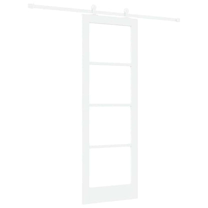 Sliding Door Manual ORKDAL White 73.5 x 211 cm Wood and metal