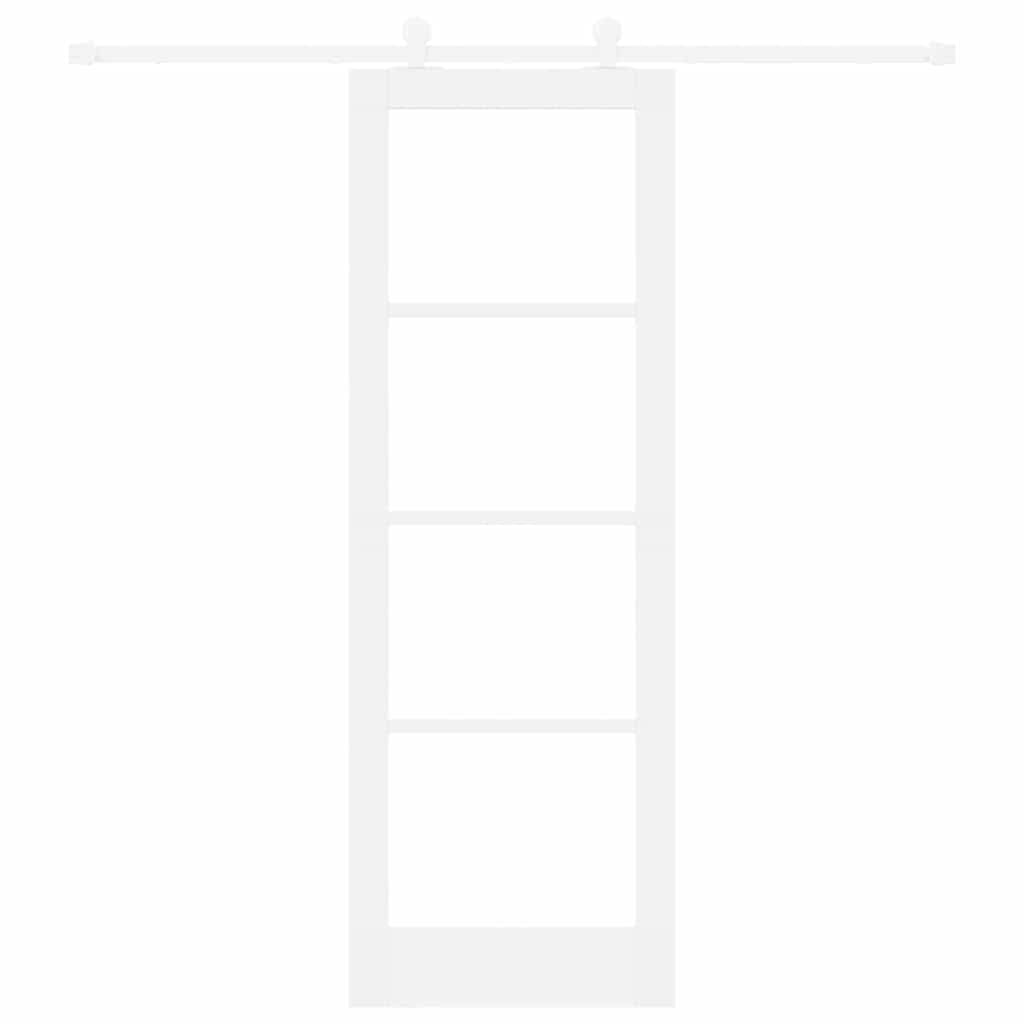 Sliding Door Manual ORKDAL White 73.5 x 211 cm Wood and metal
