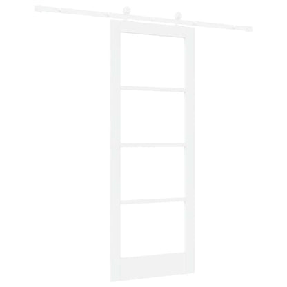 Sliding Door Manual ORKDAL White 78 x 202 cm Wood and metal