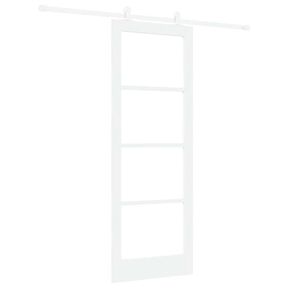 Sliding Door Manual ORKDAL White 78 x 211 cm Wood and metal