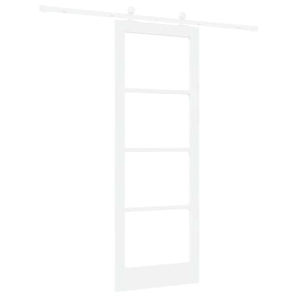 Sliding Door Manual ORKDAL White 78 x 211 cm Wood and metal