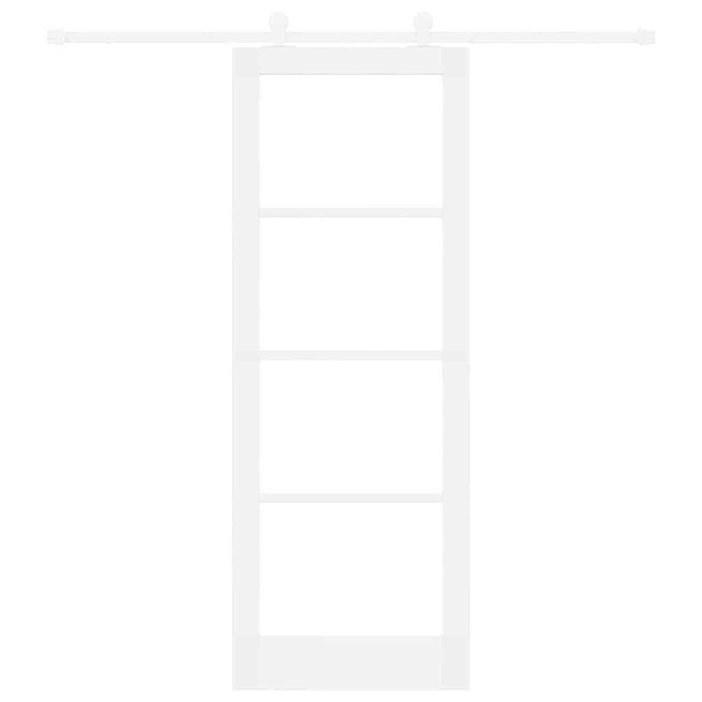 Sliding Door Manual ORKDAL White 78 x 211 cm Wood and metal