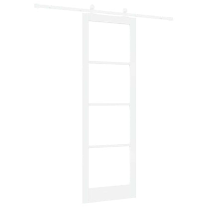 Sliding Door Manual ORKDAL White 78 x 232 cm Wood and metal
