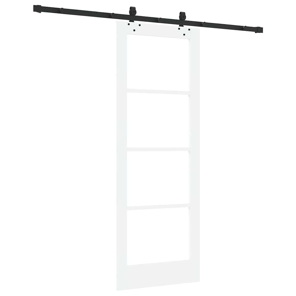 Sliding Door Manual ORKDAL White 73.5 x 198.5 cm Wood and metal