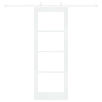Sliding Door Manual White 73.5 x 198.5 cm Wood and metal