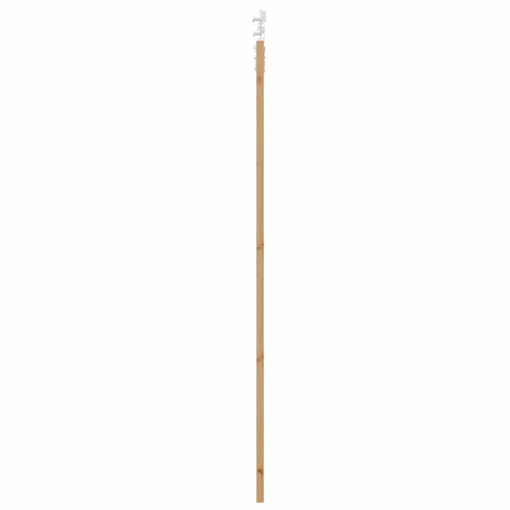Sliding Door Manual Brown 78 x 232 cm Wood and metal