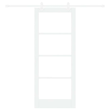 Sliding Door Manual White 83 x 202 cm