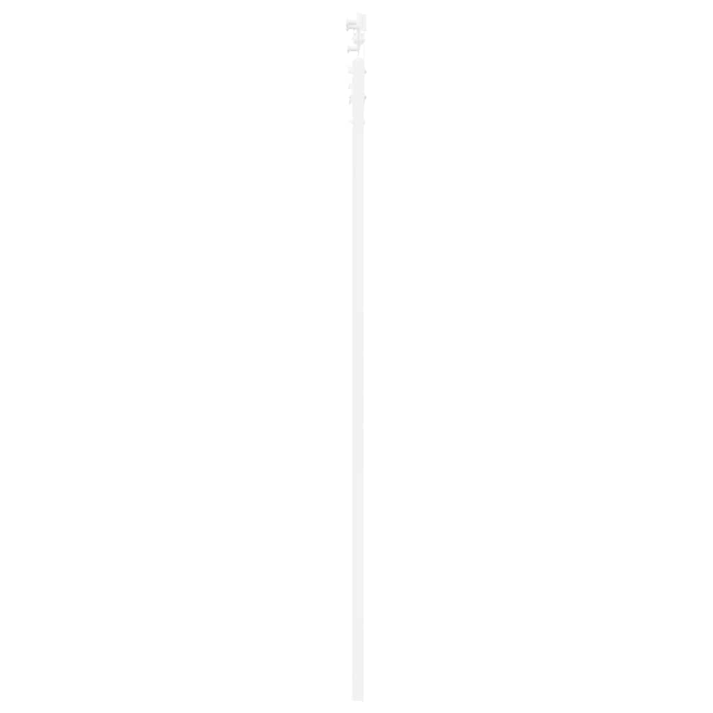 Sliding Door Manual White 73.5 x 211 cm Wood and metal