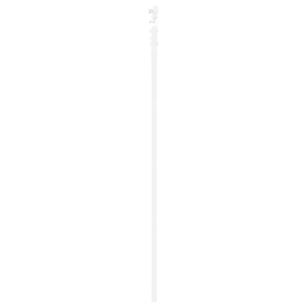 Sliding Door Manual White 78 x 202 cm Wood and metal