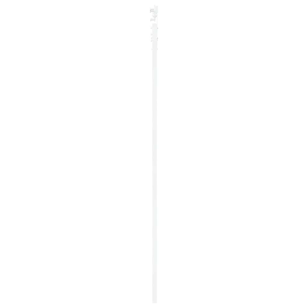 Sliding Door Manual White 78 x 232 cm Wood and metal