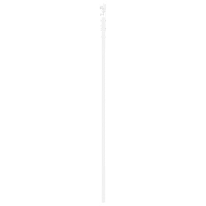 Sliding Door Manual White 83 x 202 cm Wood and metal