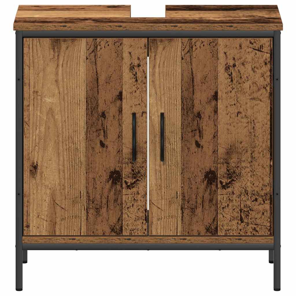 Bathroom Furniture Set with Storage 2 pcs Brown 60 x 30 x 60 cm