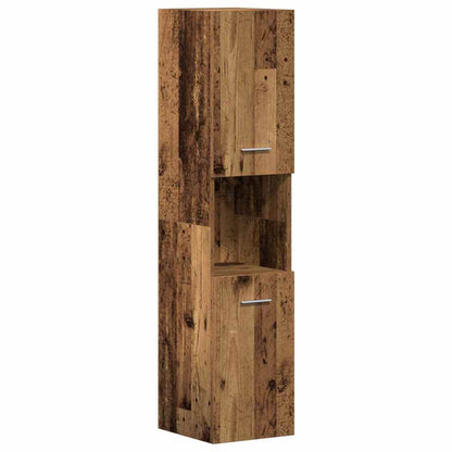 Bathroom Furniture Set 3 pcs Old Wood 41 x 38.5 x 46 cm