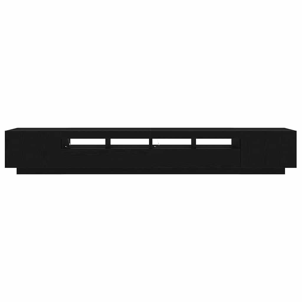 TV Cabinet 3 pcs Black 260 x 35 x 40 cm Engineered wood