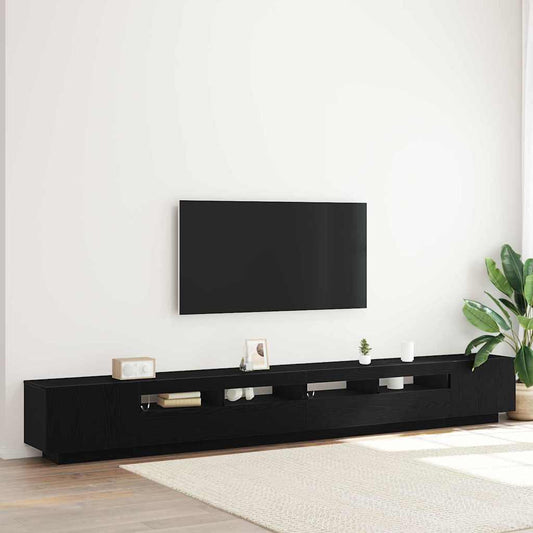 TV Cabinet 3 pcs Black 300 x 35 x 40 cm Engineered wood